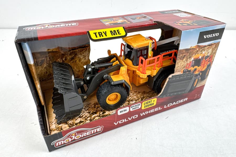 2 Bauspielzeuge Majorette \Volvo Wheel Loader\